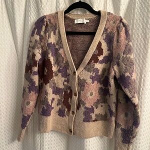 ASTR chunky cardigan sweater